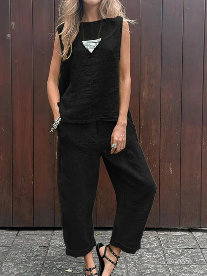 LEANDRA - Conjunto elegante de moda para mujer