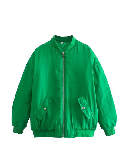 CORNELIA - Chaqueta bomber extragrande para mujeres