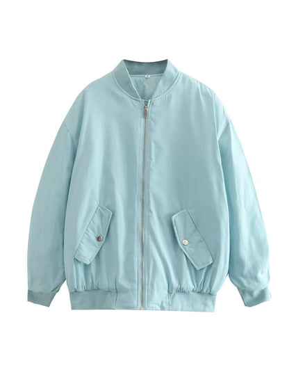CORNELIA - Chaqueta bomber extragrande para mujeres