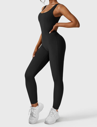 Elara – Mono elegante con espalda en V para mujer