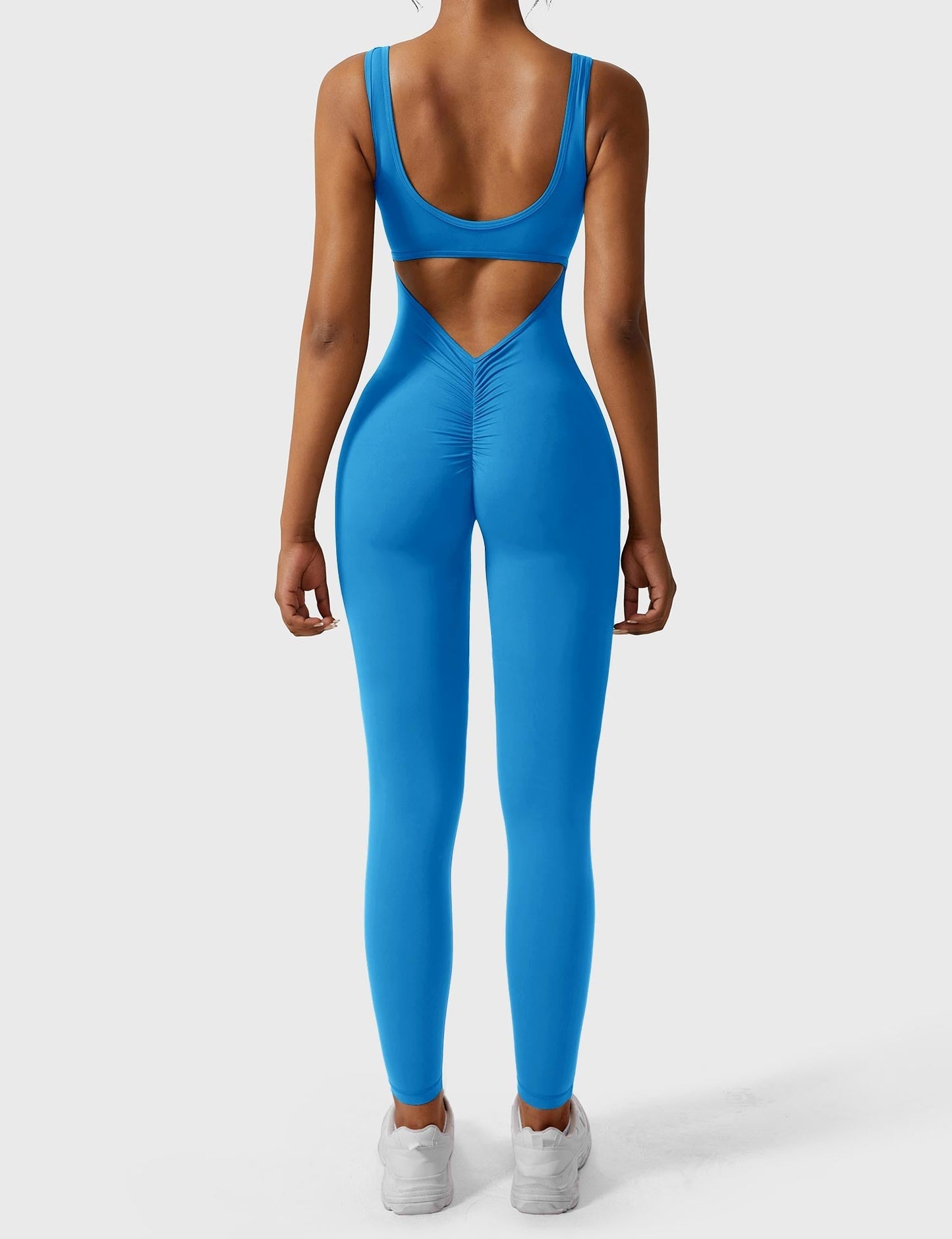 Elara – Mono elegante con espalda en V para mujer