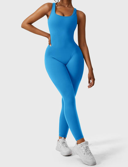 Elara – Mono elegante con espalda en V para mujer