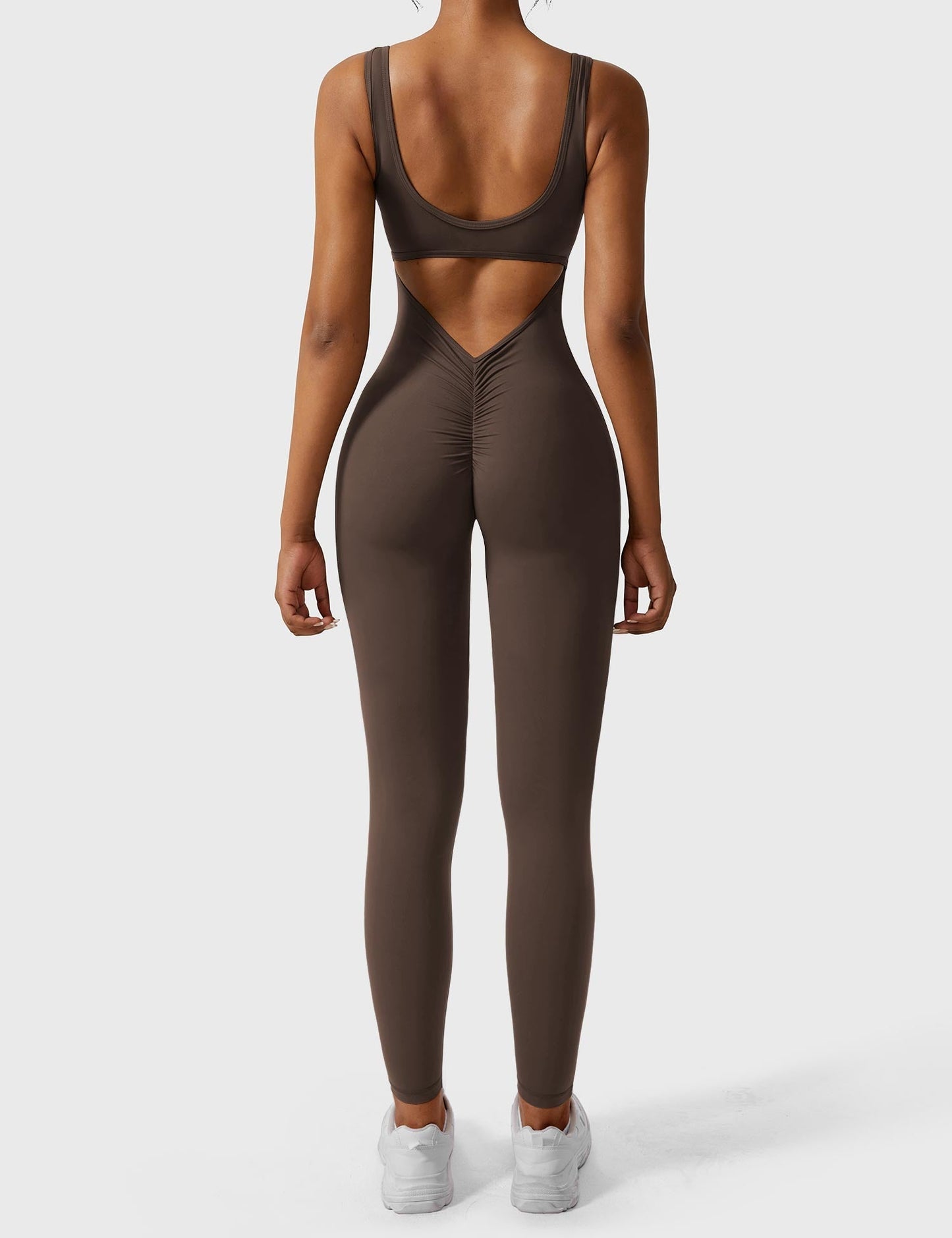 Elara – Mono elegante con espalda en V para mujer