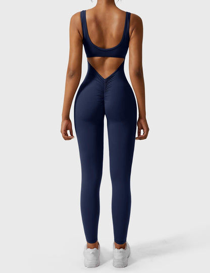 Elara – Mono elegante con espalda en V para mujer