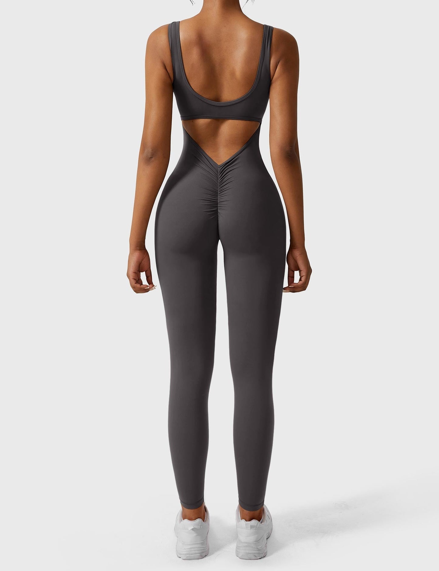Elara – Mono elegante con espalda en V para mujer