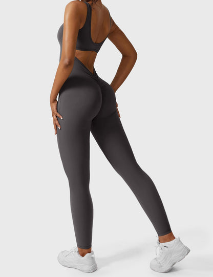 Elara – Mono elegante con espalda en V para mujer