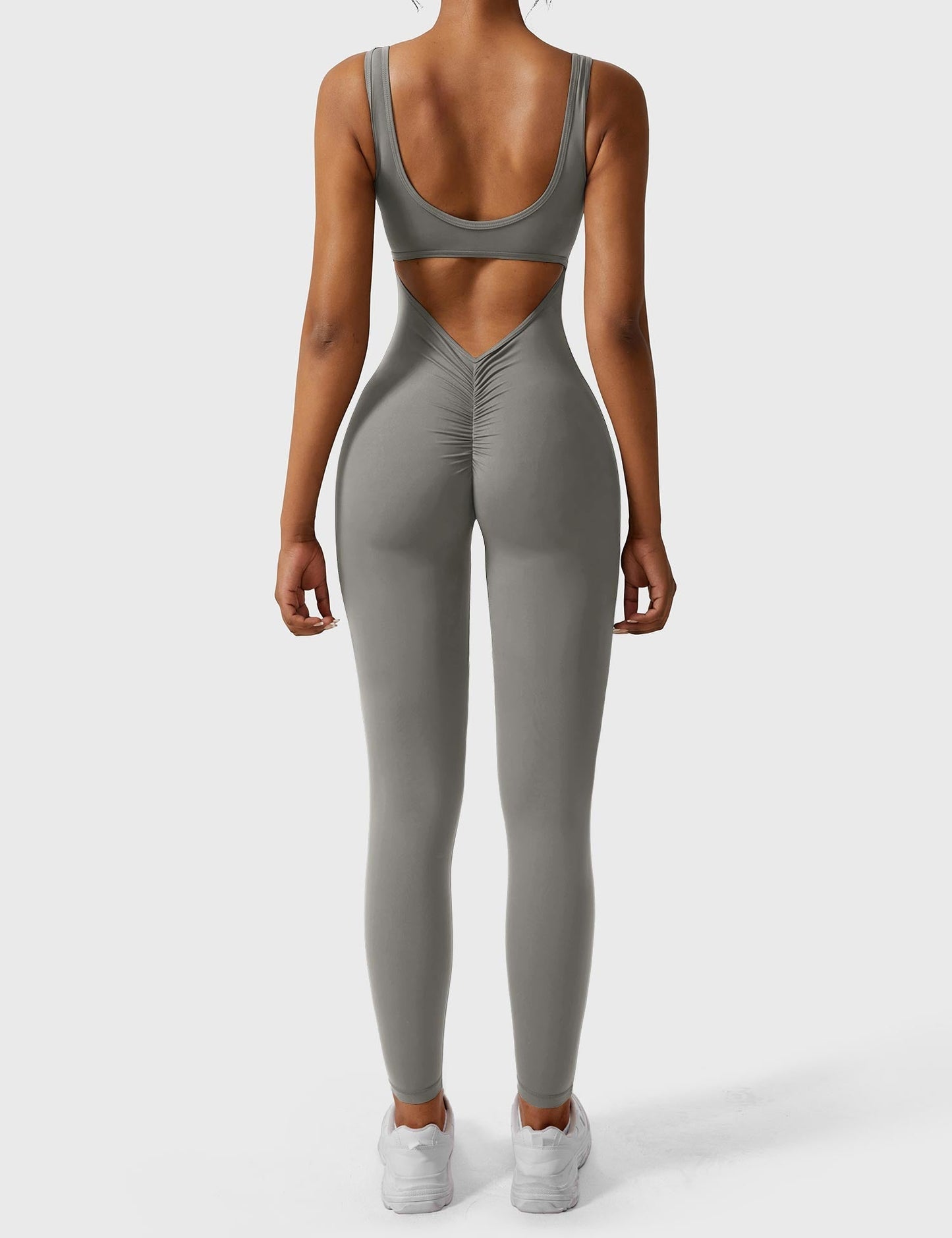 Elara – Mono elegante con espalda en V para mujer
