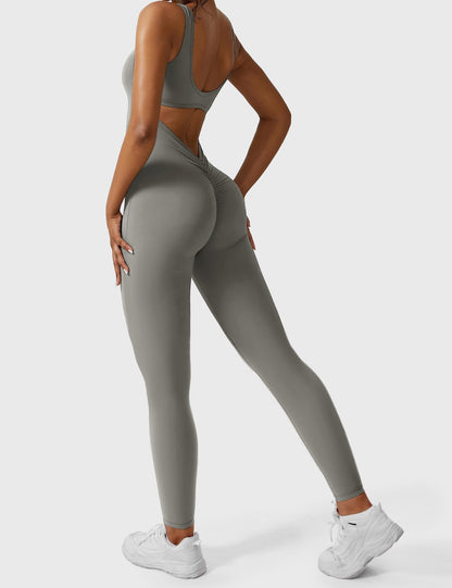 Elara – Mono elegante con espalda en V para mujer
