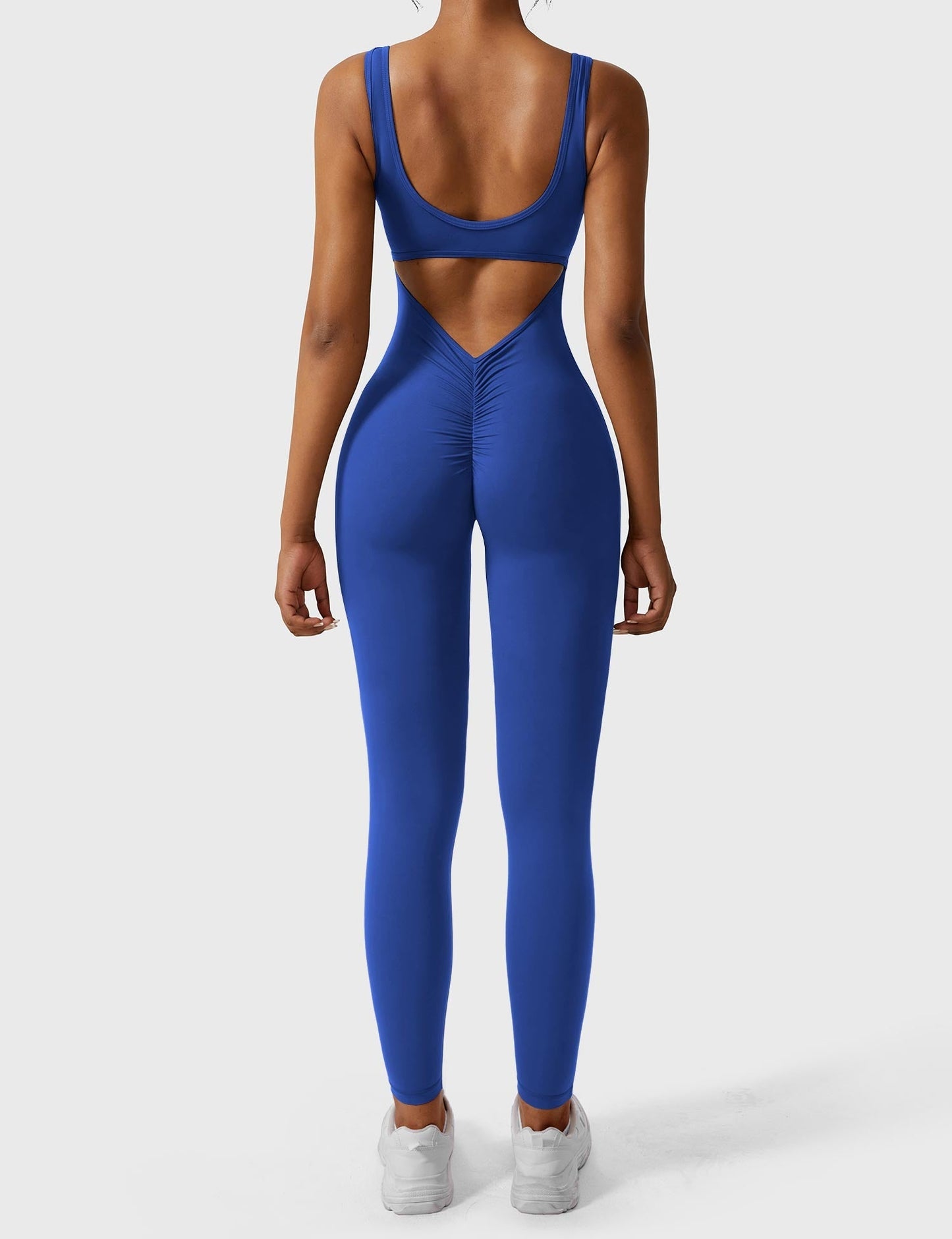 Elara – Mono elegante con espalda en V para mujer