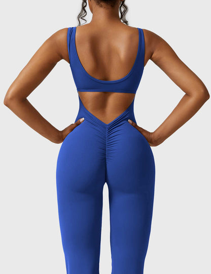 Elara – Mono elegante con espalda en V para mujer