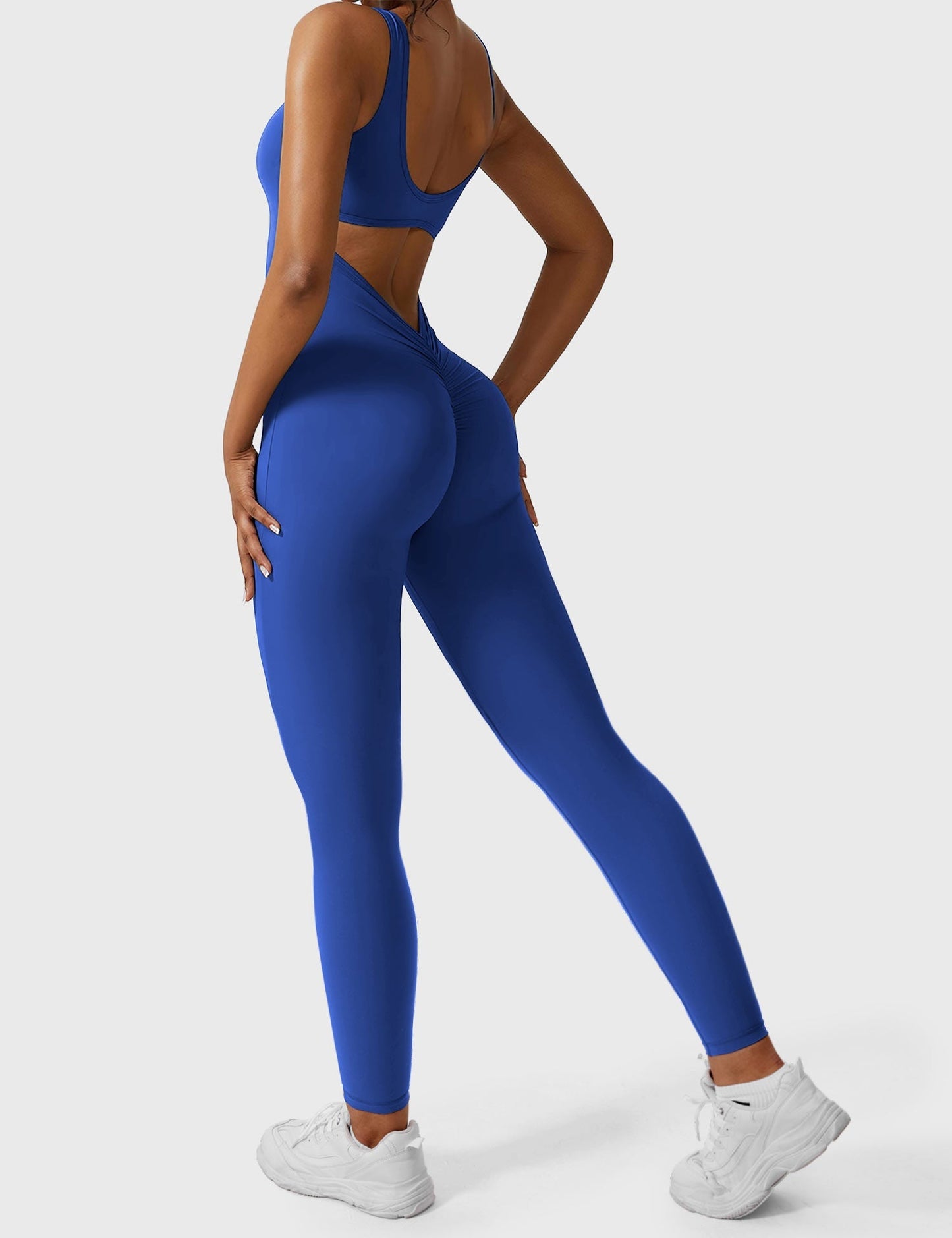 Elara – Mono elegante con espalda en V para mujer