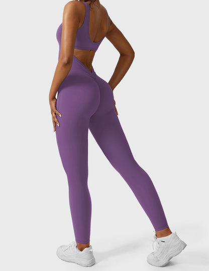 Elara – Mono elegante con espalda en V para mujer