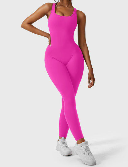 Elara – Mono elegante con espalda en V para mujer