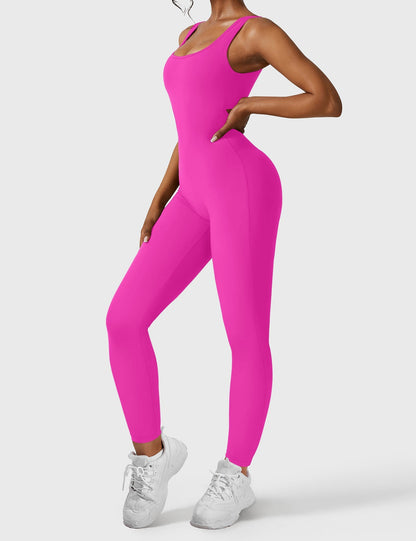 Elara – Mono elegante con espalda en V para mujer