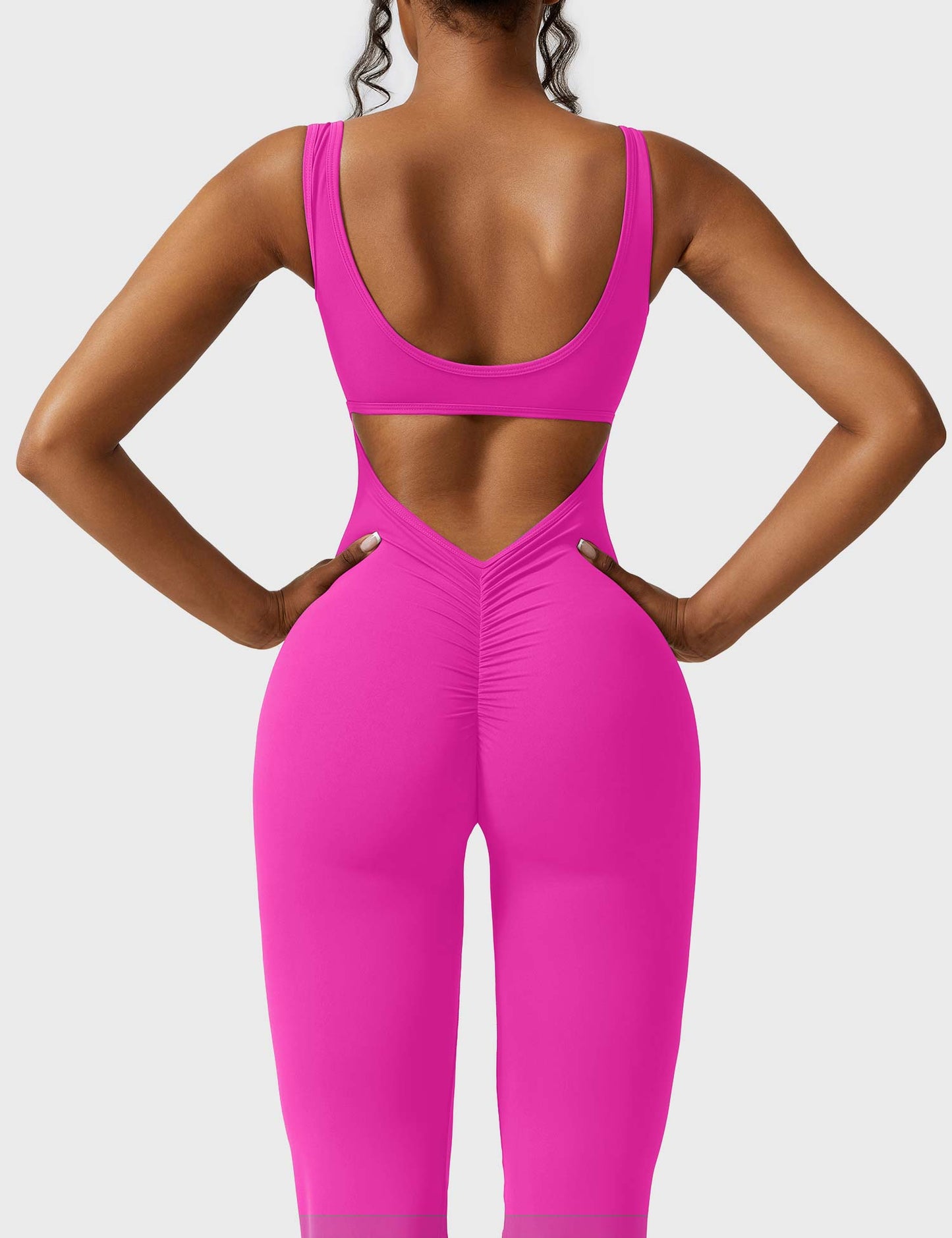 Elara – Mono elegante con espalda en V para mujer