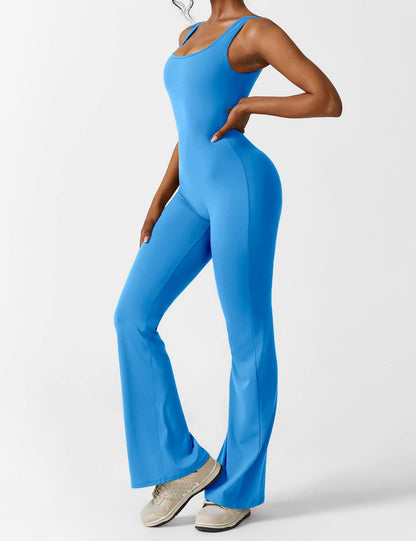 Elara – Mono elegante con espalda en V para mujer