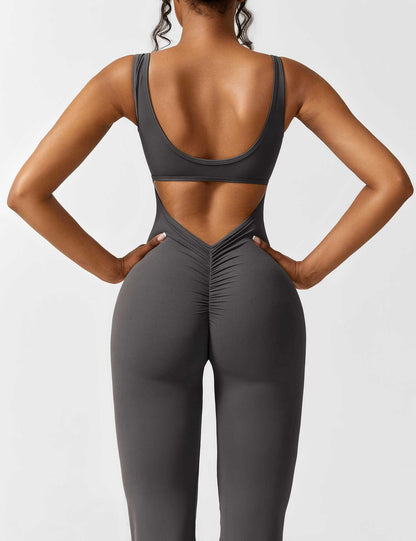 Elara – Mono elegante con espalda en V para mujer